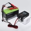 Qoltec Automatyczna ładowarka do akumulatora AGM GEL STD 6V/12V | 2A |  Prostownik z funkcją naprawy i wyświetlaczem LED